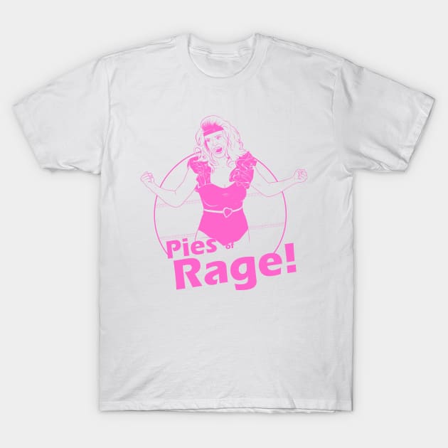 Pies of Rage! T-Shirt by DrMadness